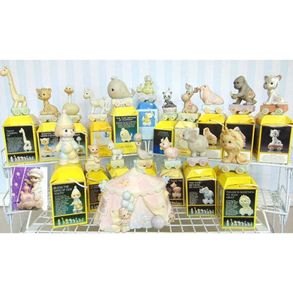 One Precious Moments Birthday Train 1 2 3 4 5 6 7 8 9 or Conductor Pick One New - Picture 2 of 5